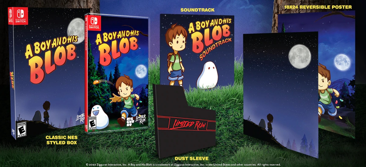 A Boy and his Blob Deluxe Edition (Limited Run Games) - Nintendo Switch