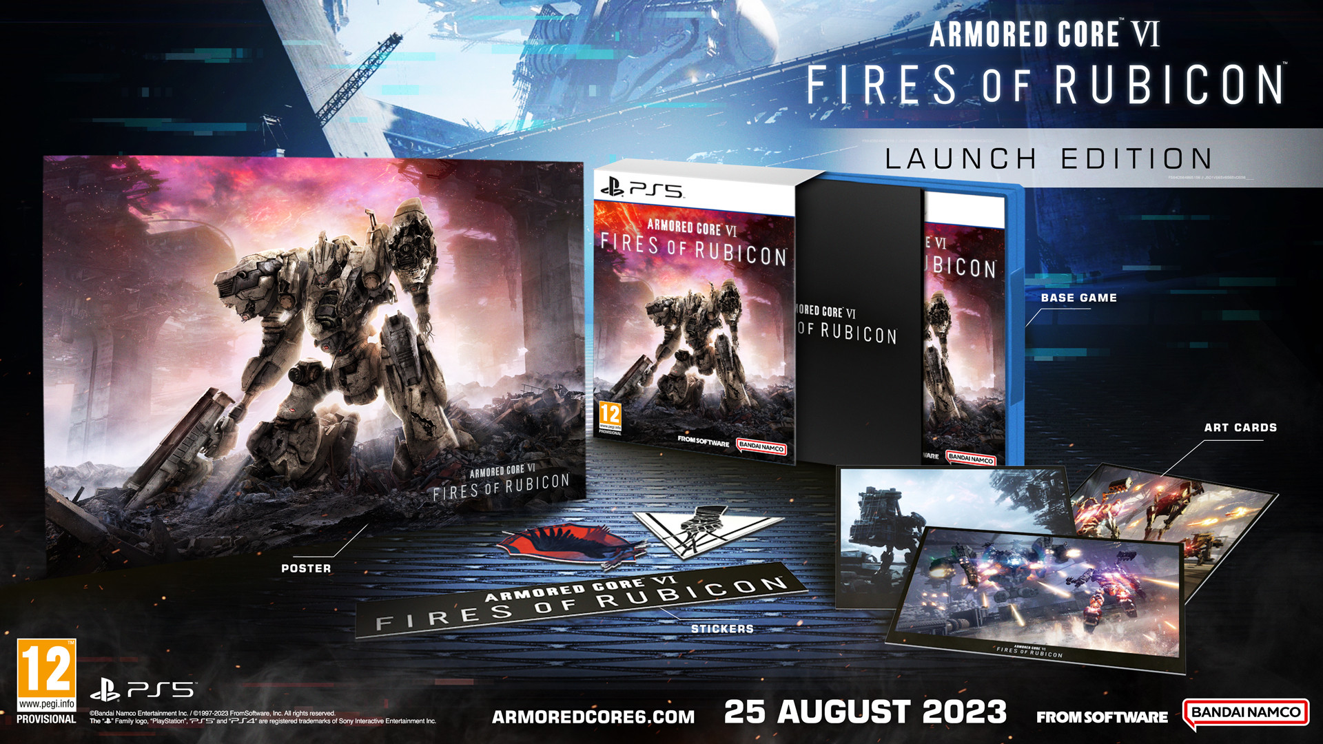 Armored Core 6 Fires of Rubicon Launch Edition - PlayStation 5