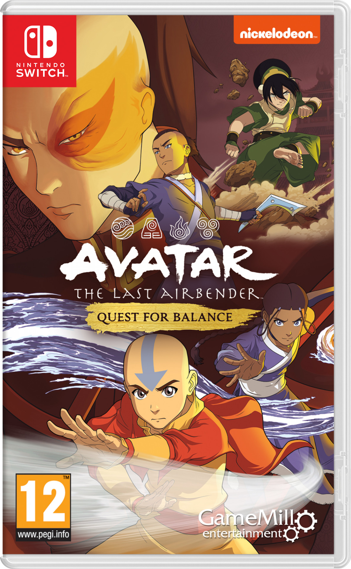 Avatar The Last Airbender Quest for Balance - Nintendo Switch