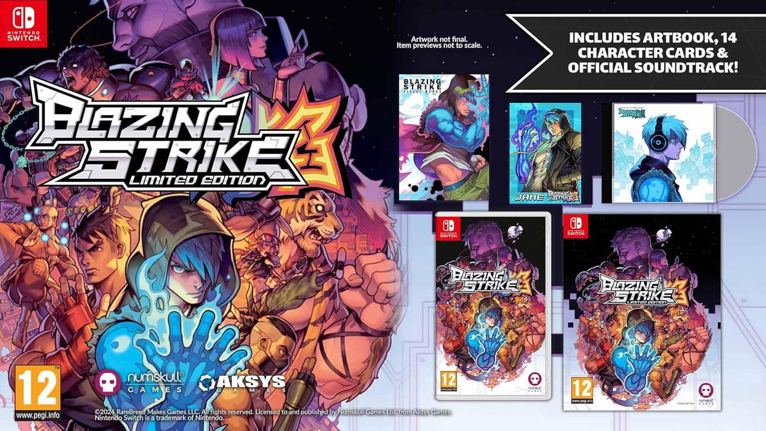 Blazing Strike Limited Edition - Nintendo Switch