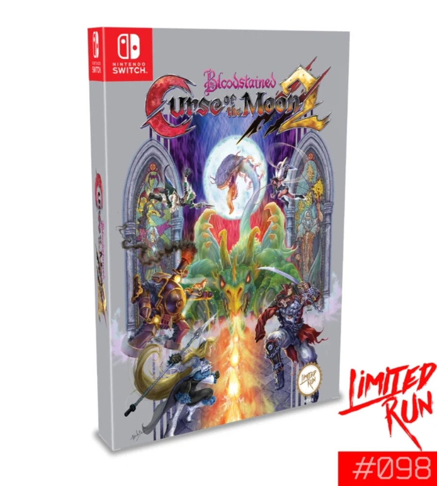 Bloodstained Curse of the Moon 2 Classic Edition (Limited Run Games) - Nintendo Switch