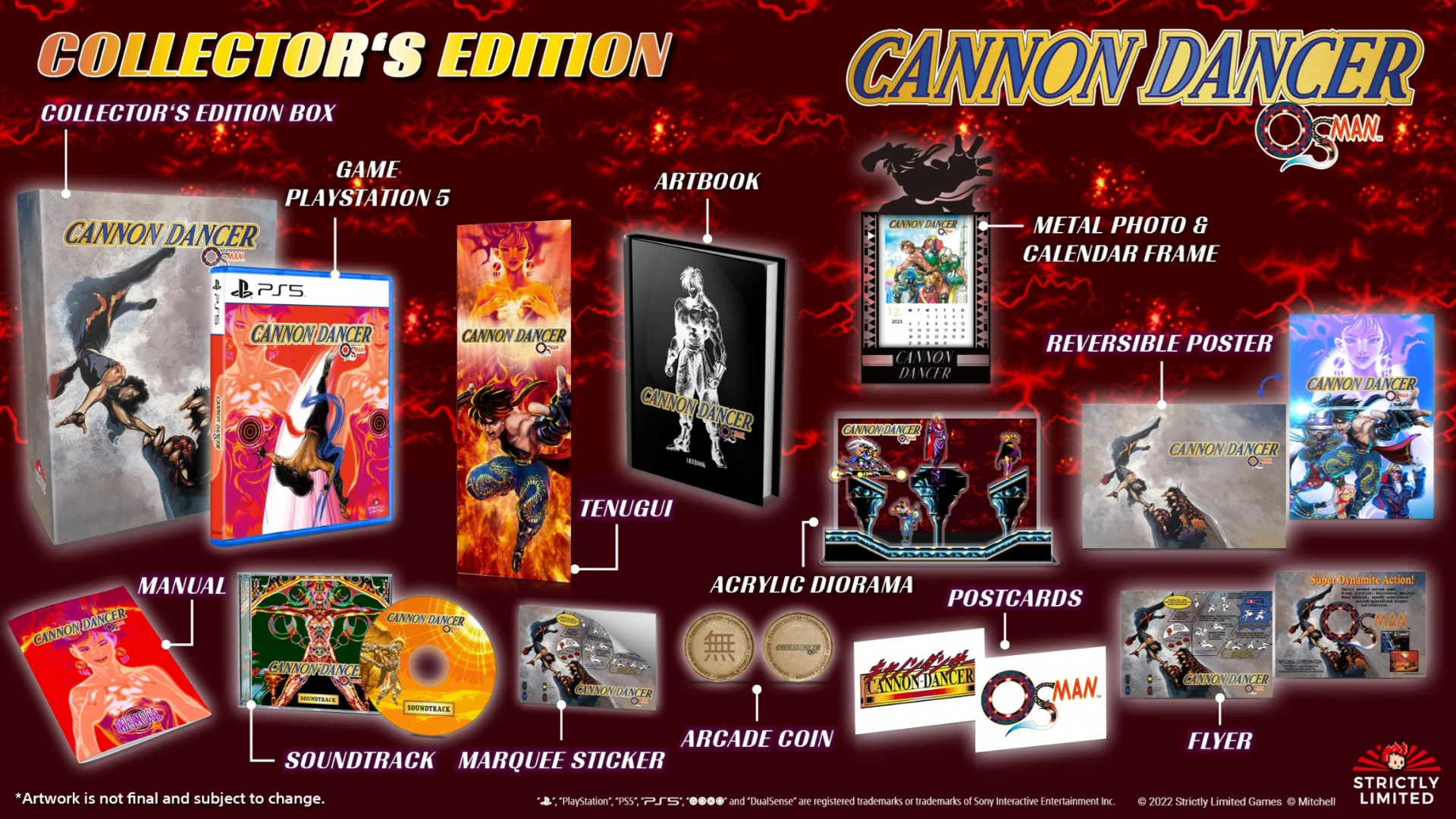 Cannon Dancer Osman Collector's Edition - PlayStation 5