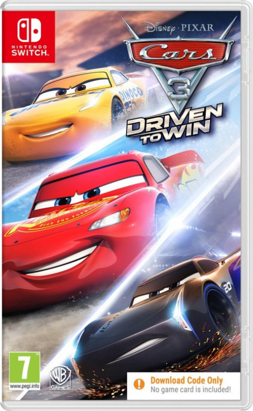 Cars 3 Driven to Win (Code in a Box) - Nintendo Switch