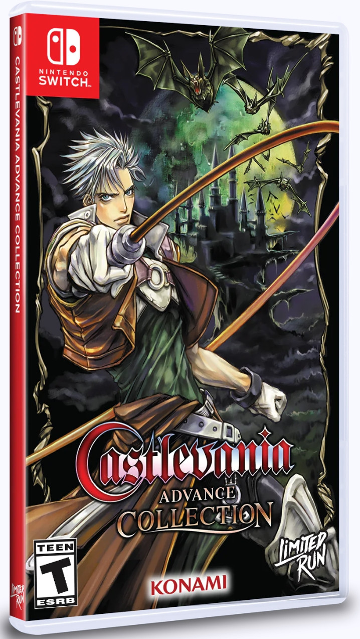 Castlevania Advance Collection - Circle of the Moon Cover (Limited Run Games) - Nintendo Switch