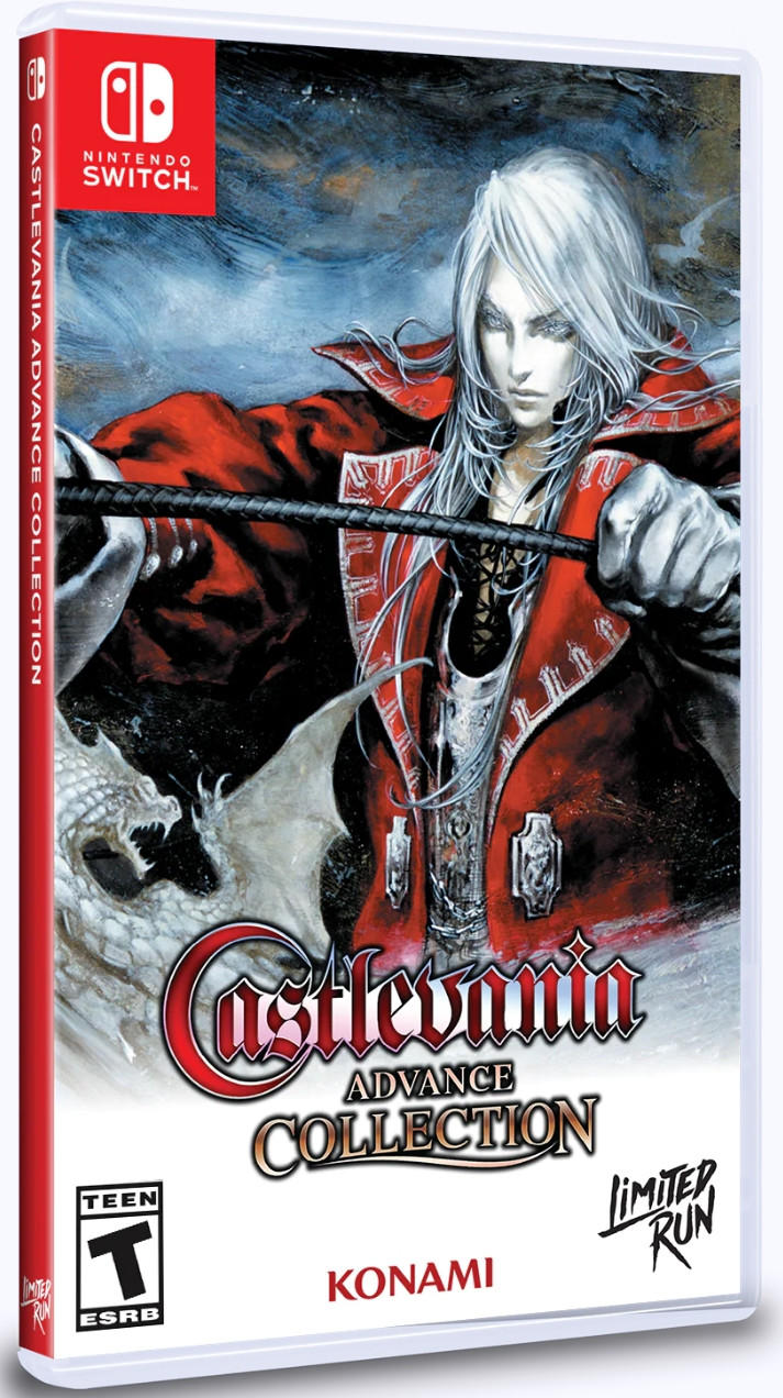 Castlevania Advance Collection - Harmony of Dissonance Cover (Limited Run Games) - Nintendo Switch