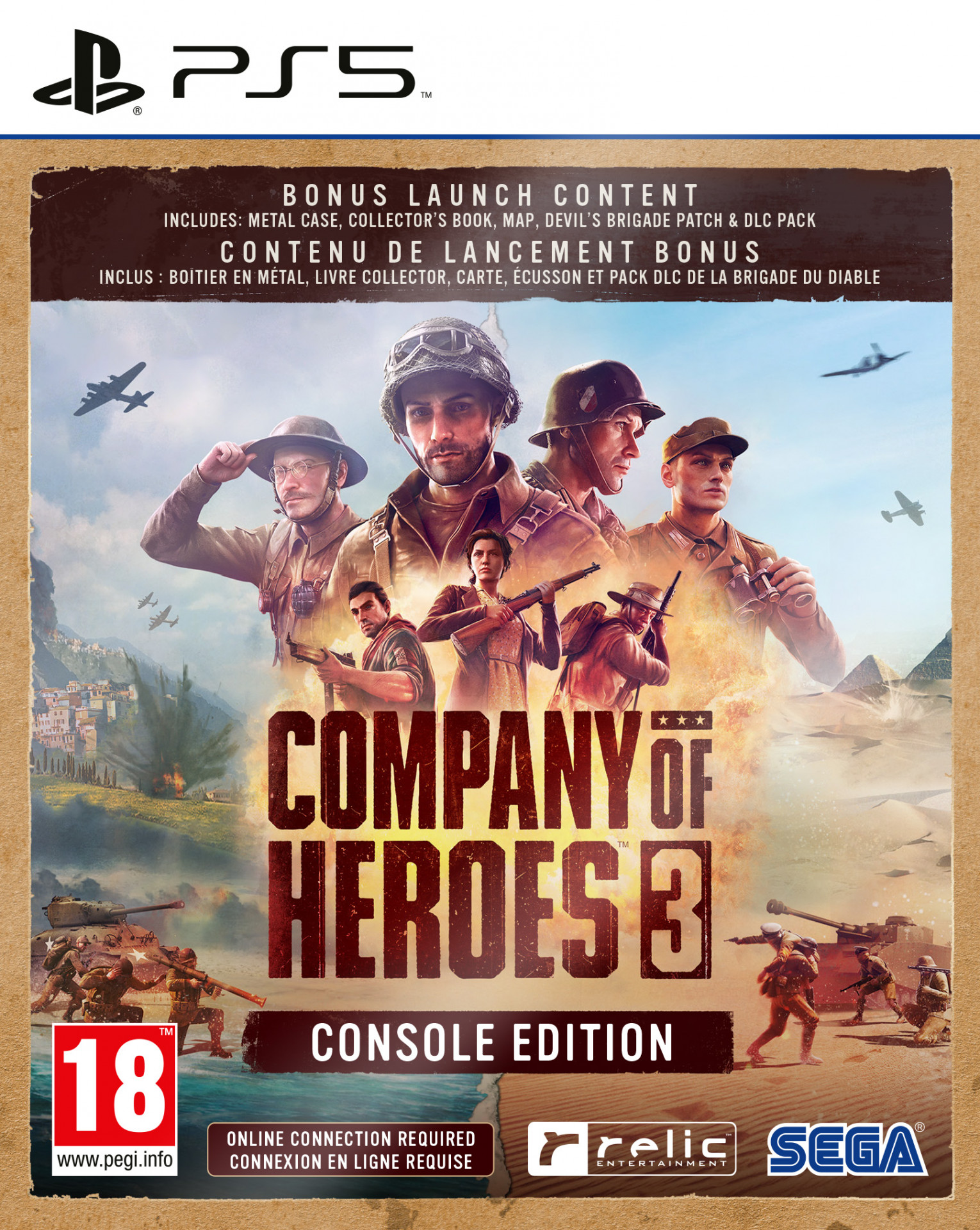 Company of Heroes 3 - Metalcase Edition - PlayStation 5