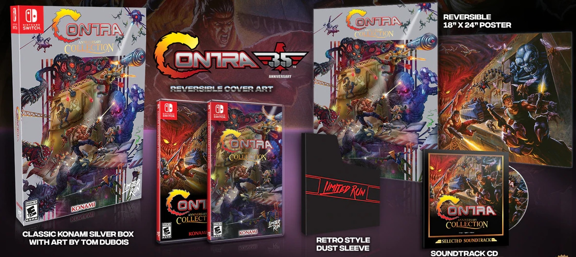 Contra Anniversary Collection Classic Edition (Limited Run Games) - Nintendo Switch