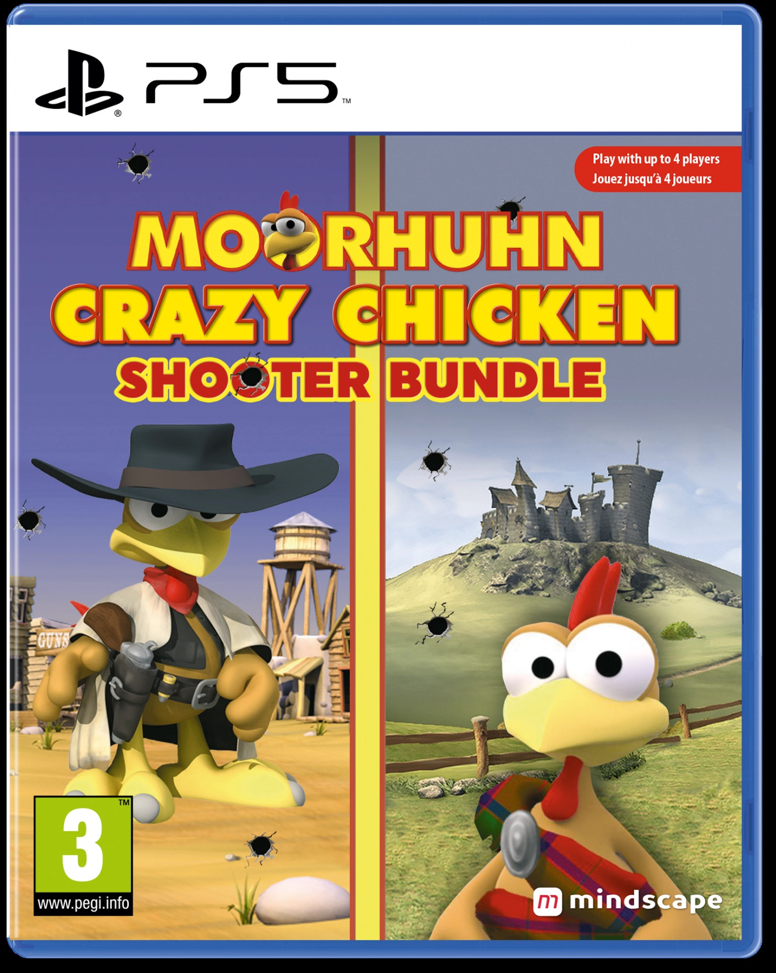 Crazy Chicken Moorhuhn: Shooter Bundle - PlayStation 5