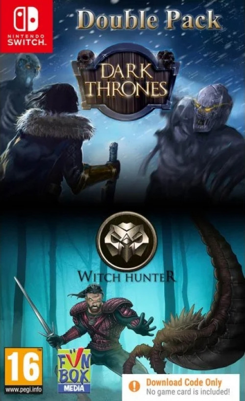 Dark Thrones + Witch Hunter Double Pack (Code in a Box) - Nintendo Switch