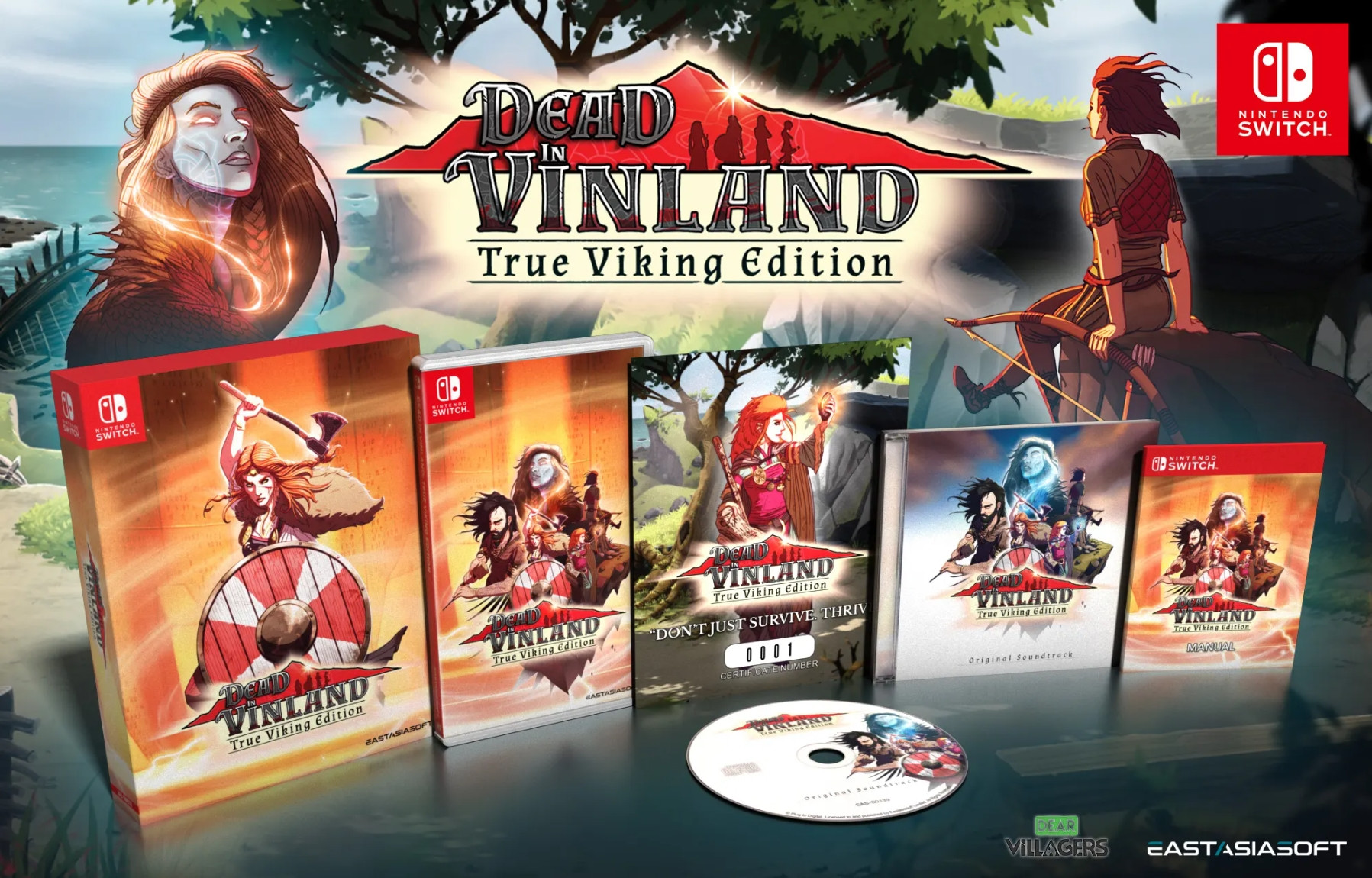 Dead in Vinland True Viking Edition - Limited Edition - Nintendo Switch