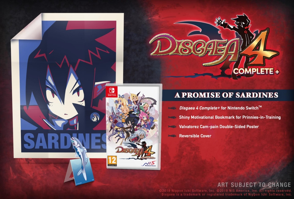 Disgaea 4 Complete+ A Promise of Sardines Edition - Nintendo Switch