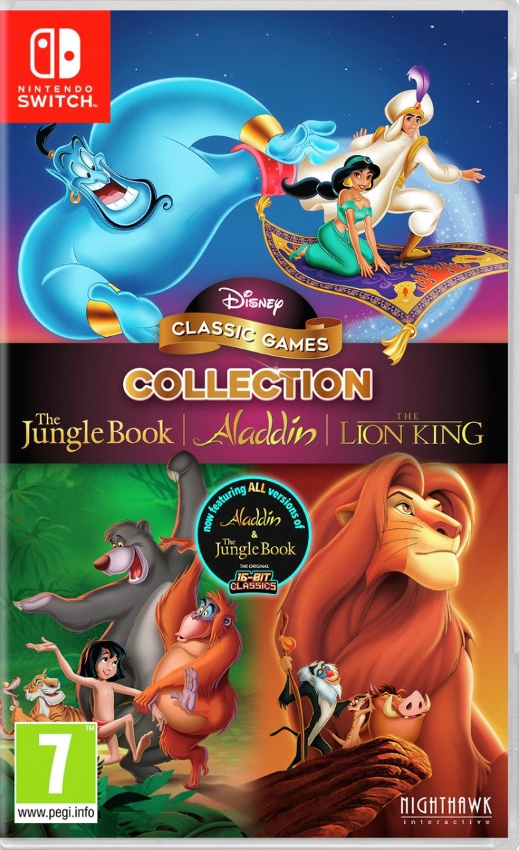 Disney Classic Games: The Jungle Book, Aladdin and The Lion King - Nintendo Switch
