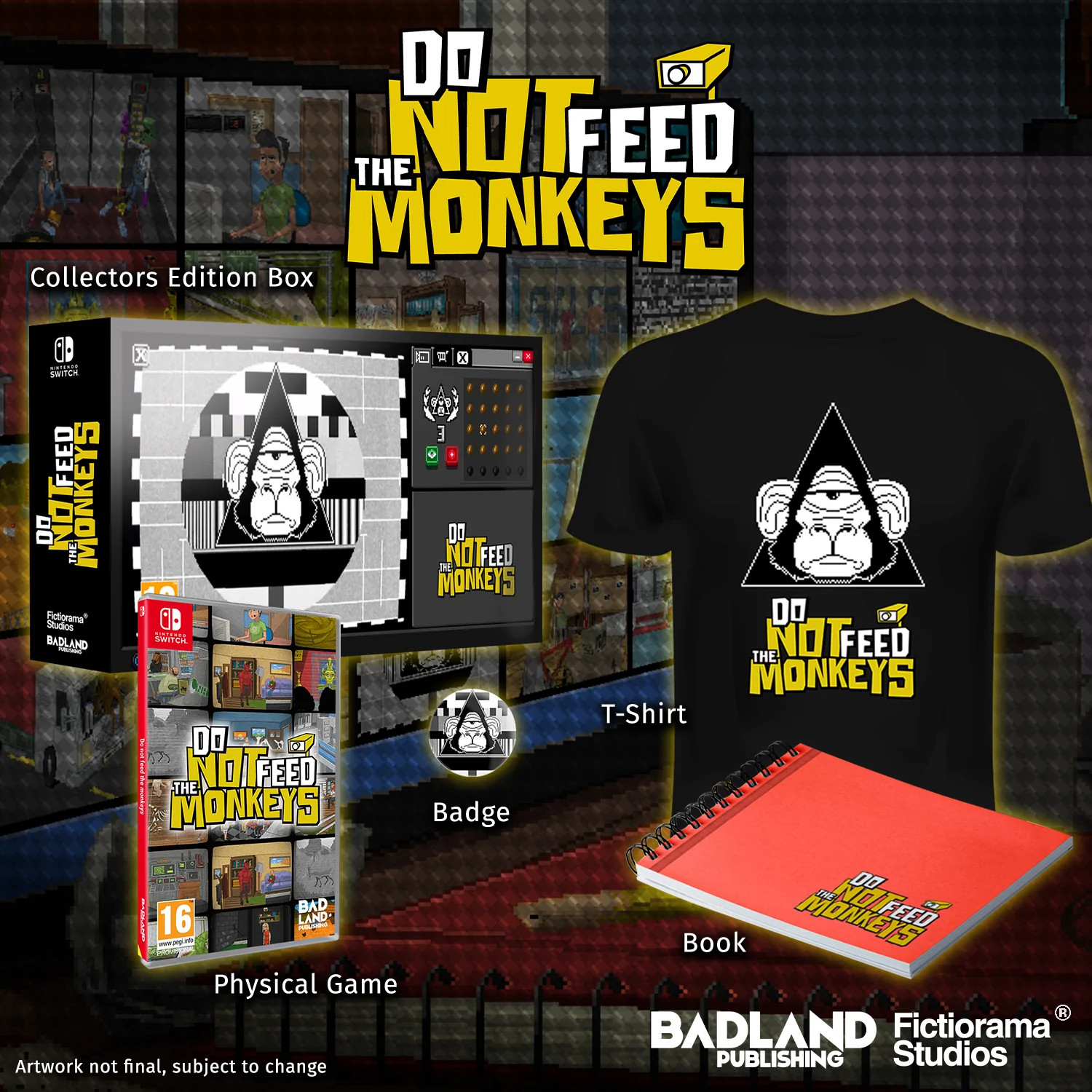 Do Not Feed the Monkeys Collector's Edition - Nintendo Switch