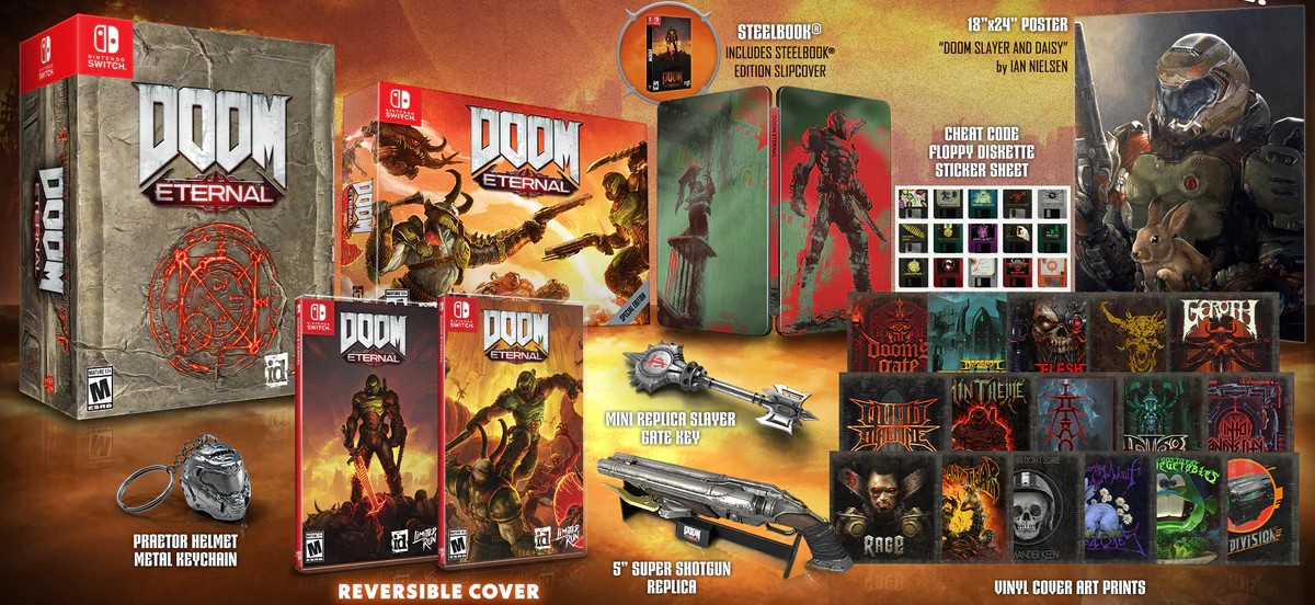 Doom Eternal Ultimate Edition (Limited Run Games) - Nintendo Switch