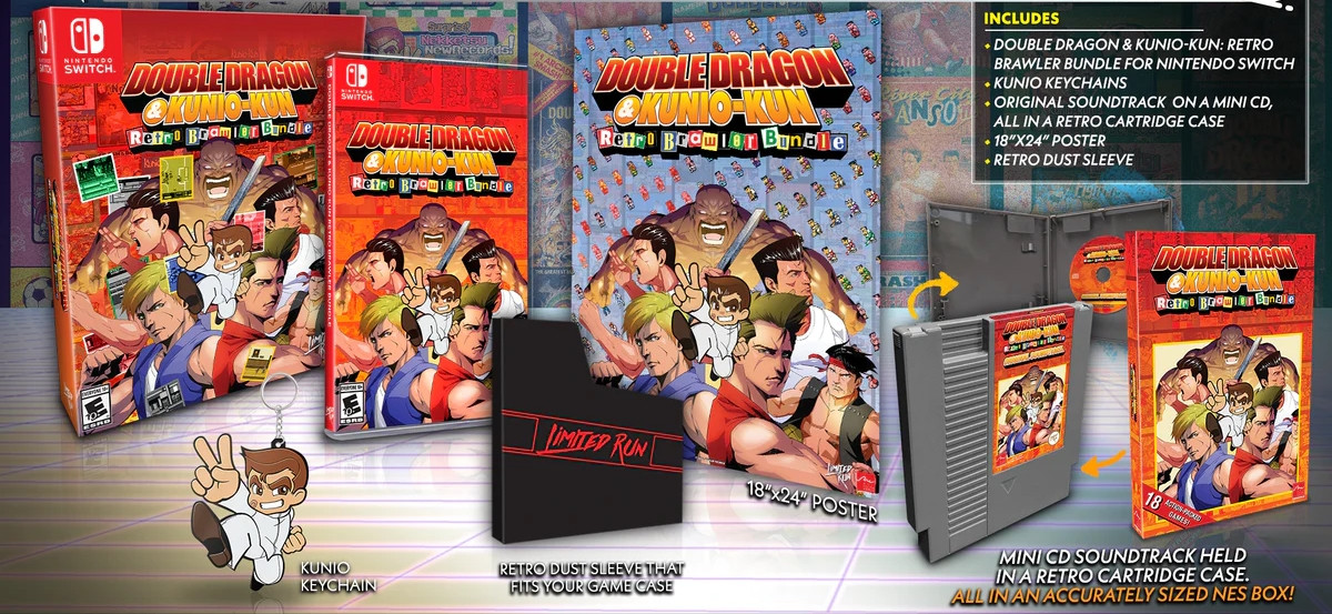 Double Dragon & Kunio-Kun: Retro Brawler Bundle Classic Edition (Limited Run Games)