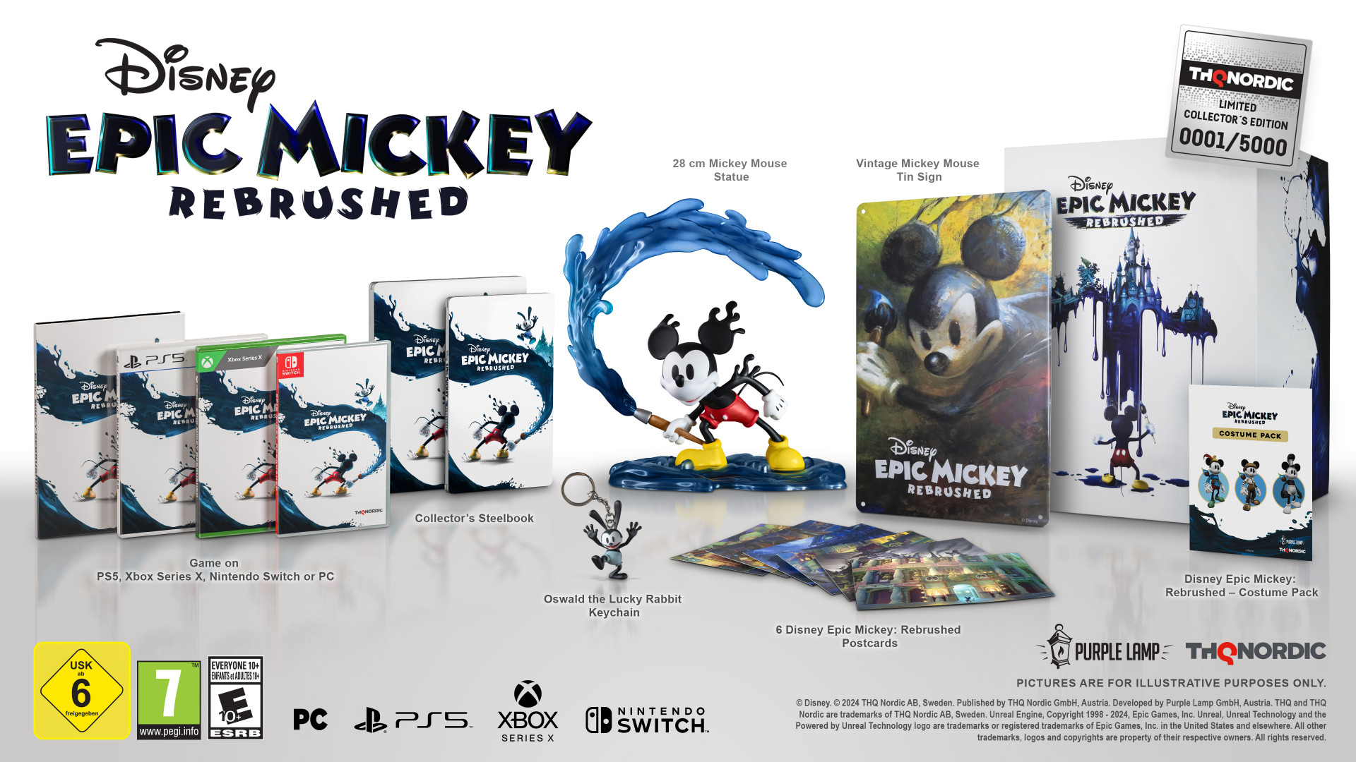 Epic Mickey - Rebrushed Collector's Edition - Nintendo Switch