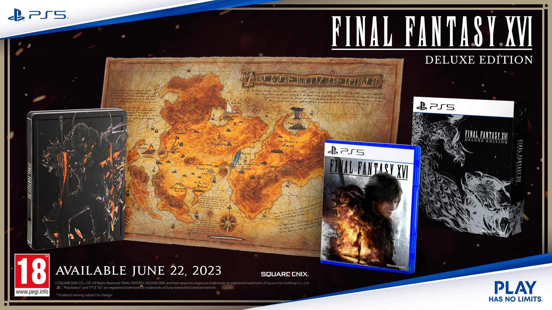 Final Fantasy XVI Deluxe Edition - PlayStation 5