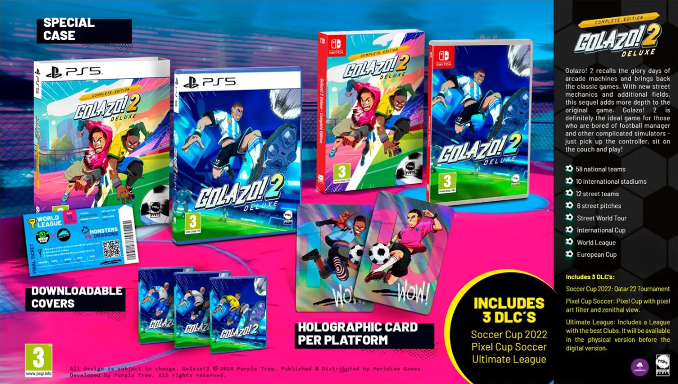 Golazo! 2 Deluxe - Complete Edition - PlayStation 5