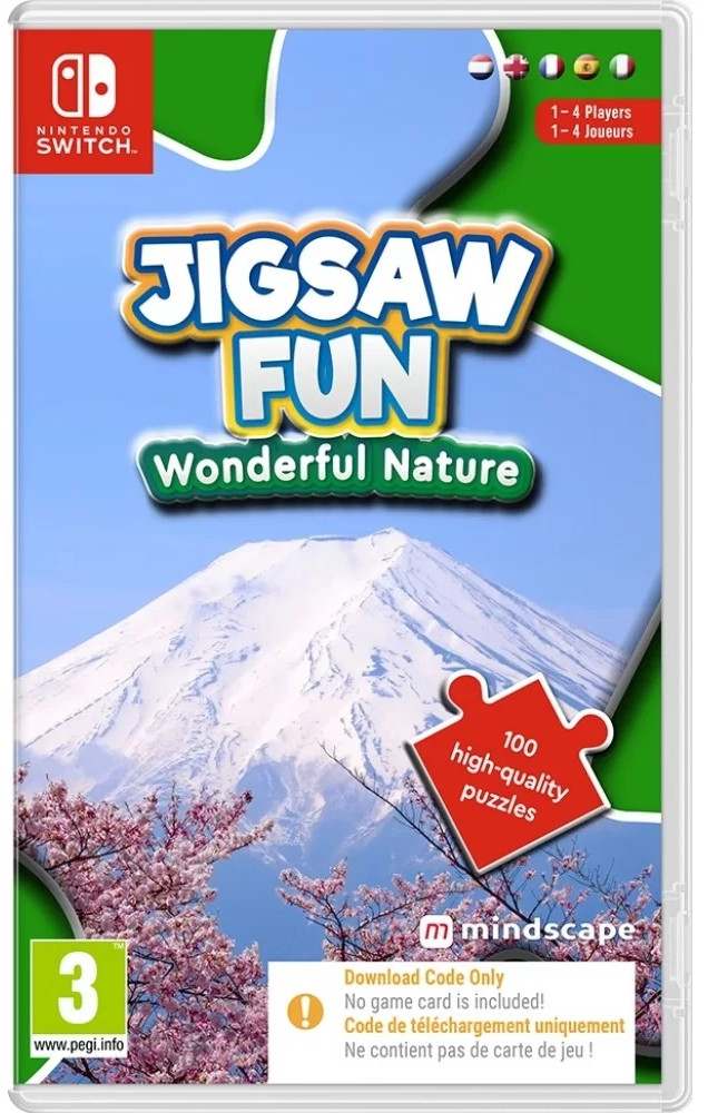 Jigsaw Fun Wonderful Nature (Code in a Box) - Nintendo Switch