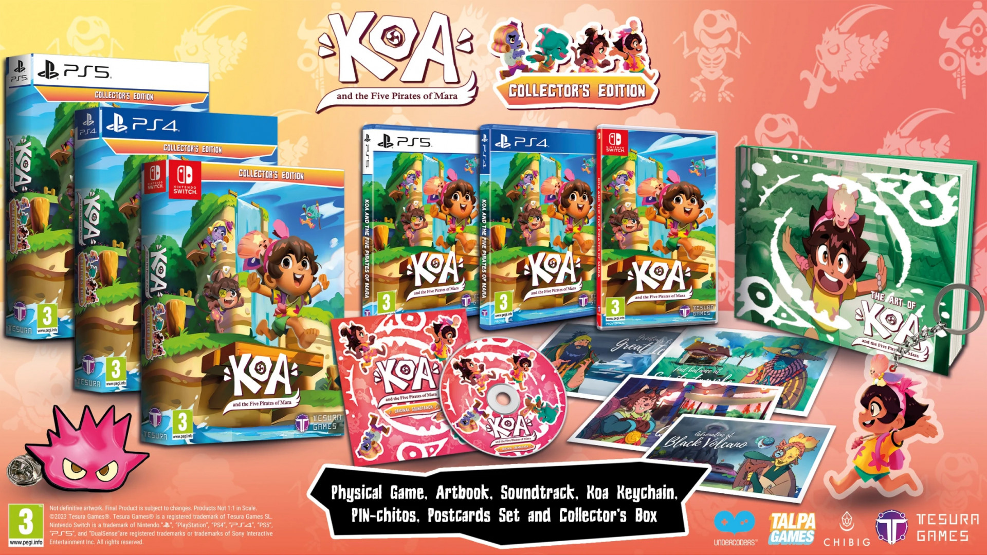 Koa and the Five Pirates of Mara Collector's Edition - PlayStation 5