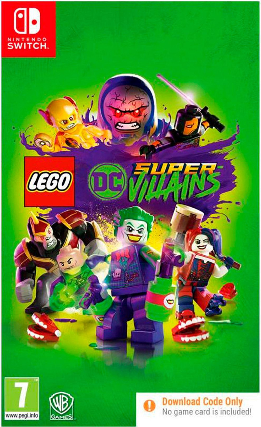 LEGO DC Super Villains (Code in a Box) - Nintendo Switch