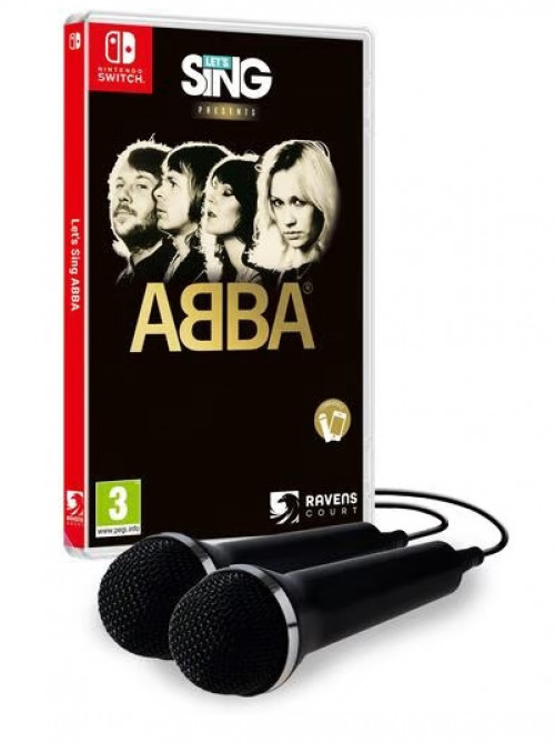Let's Sing ABBA + 2 Microphones - Nintendo Switch