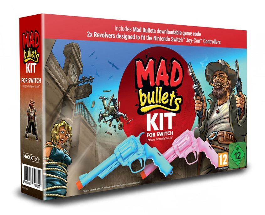 Mad Bullets Kit (+2 Revolvers) - Nintendo Switch