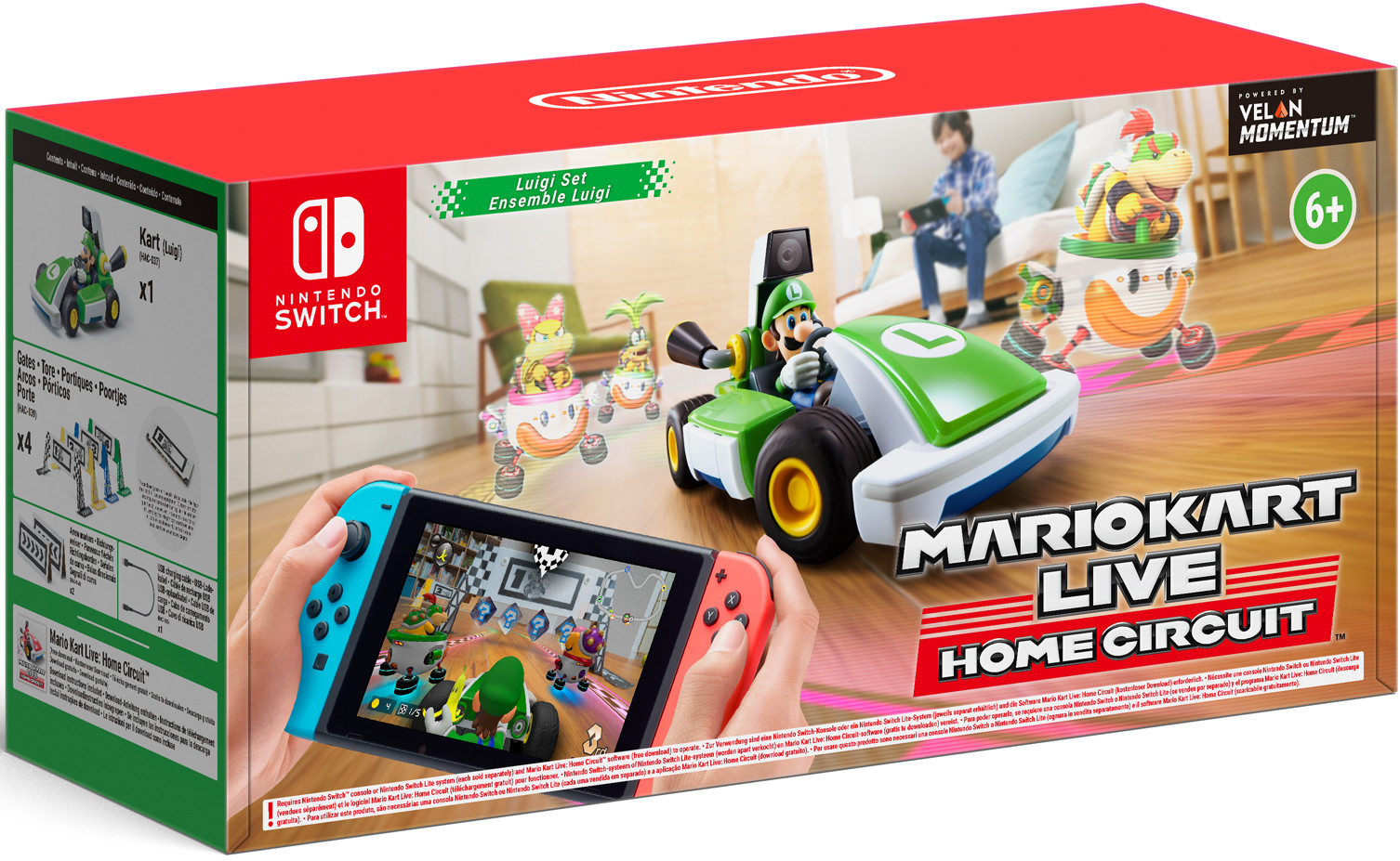 Mario Kart Live Home Circuit Set - Luigi - Nintendo Switch