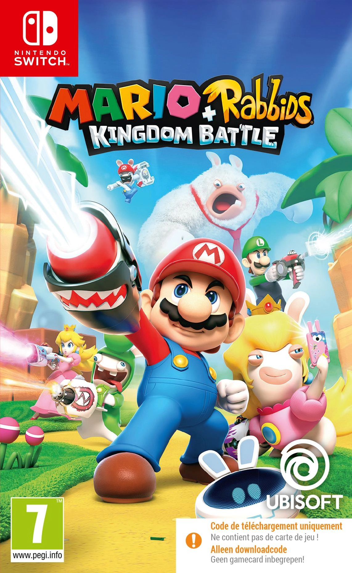Mario + Rabbids Kingdom Battle (Code in a Box) - Nintendo Switch