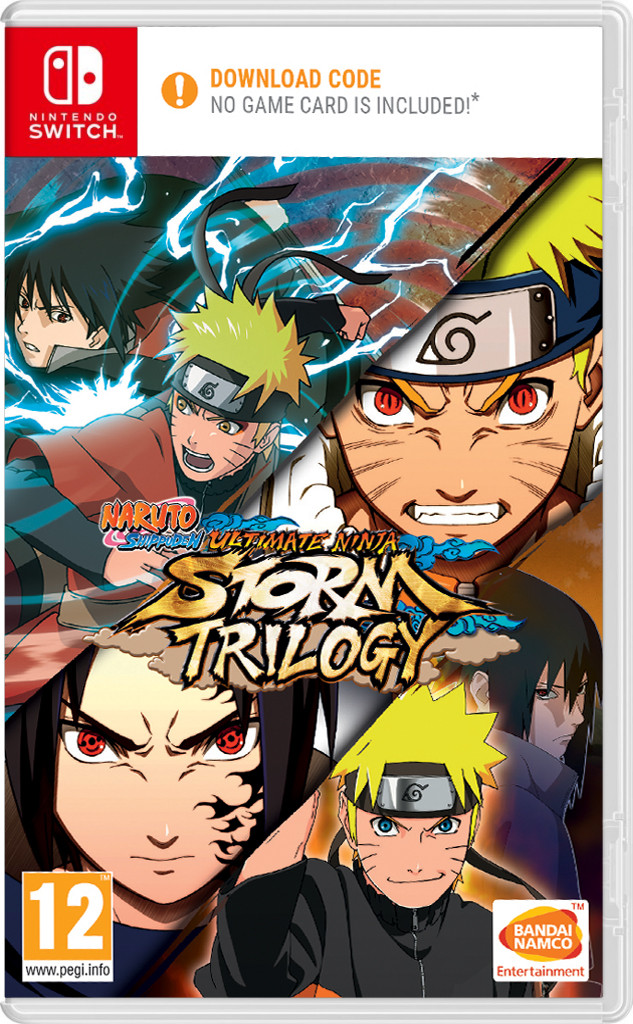Naruto Ultimate Ninja Storm Trilogy (Code in the Box) - Nintendo Switch
