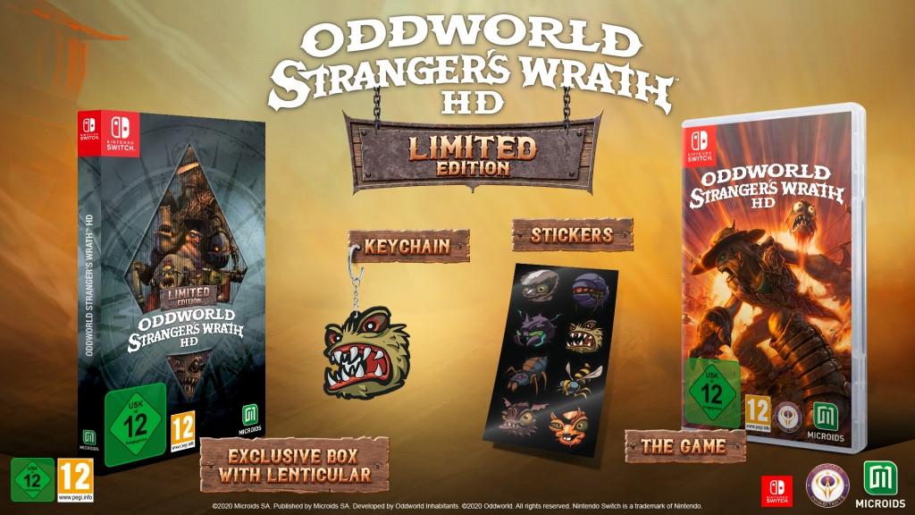 Oddworld Stranger's Wrath HD Limited Edition - Nintendo Switch
