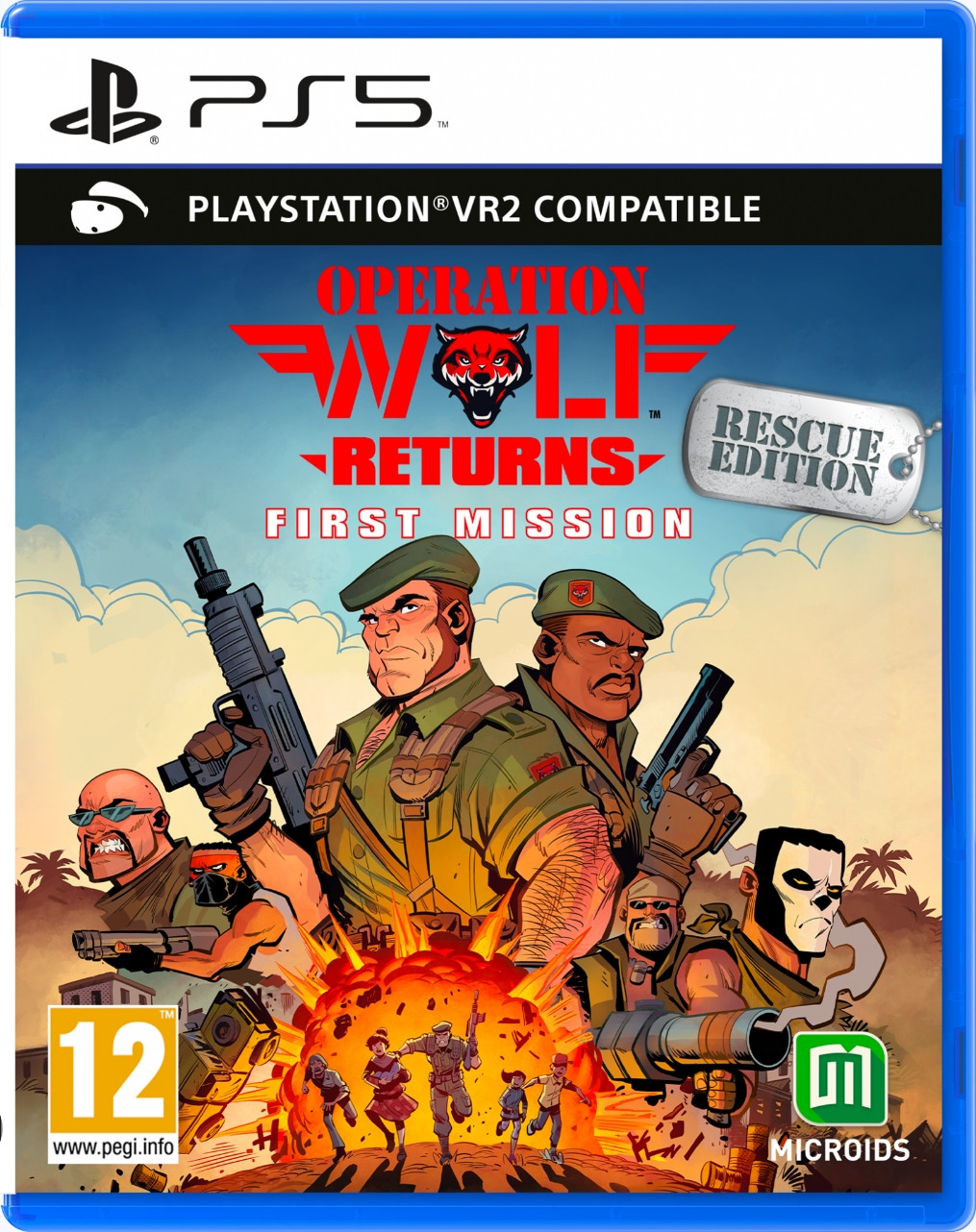 Operation Wolf Returns: First Mission Rescue Edition - PlayStation 5