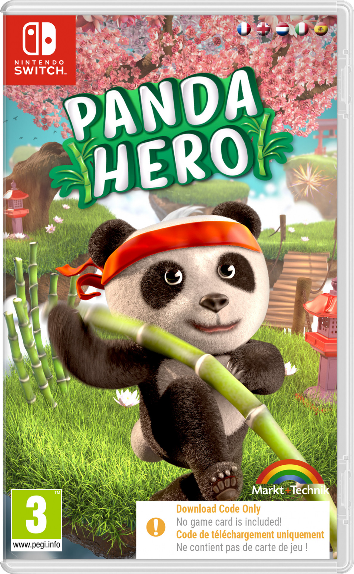 Panda Hero (Code in a Box) - Nintendo Switch