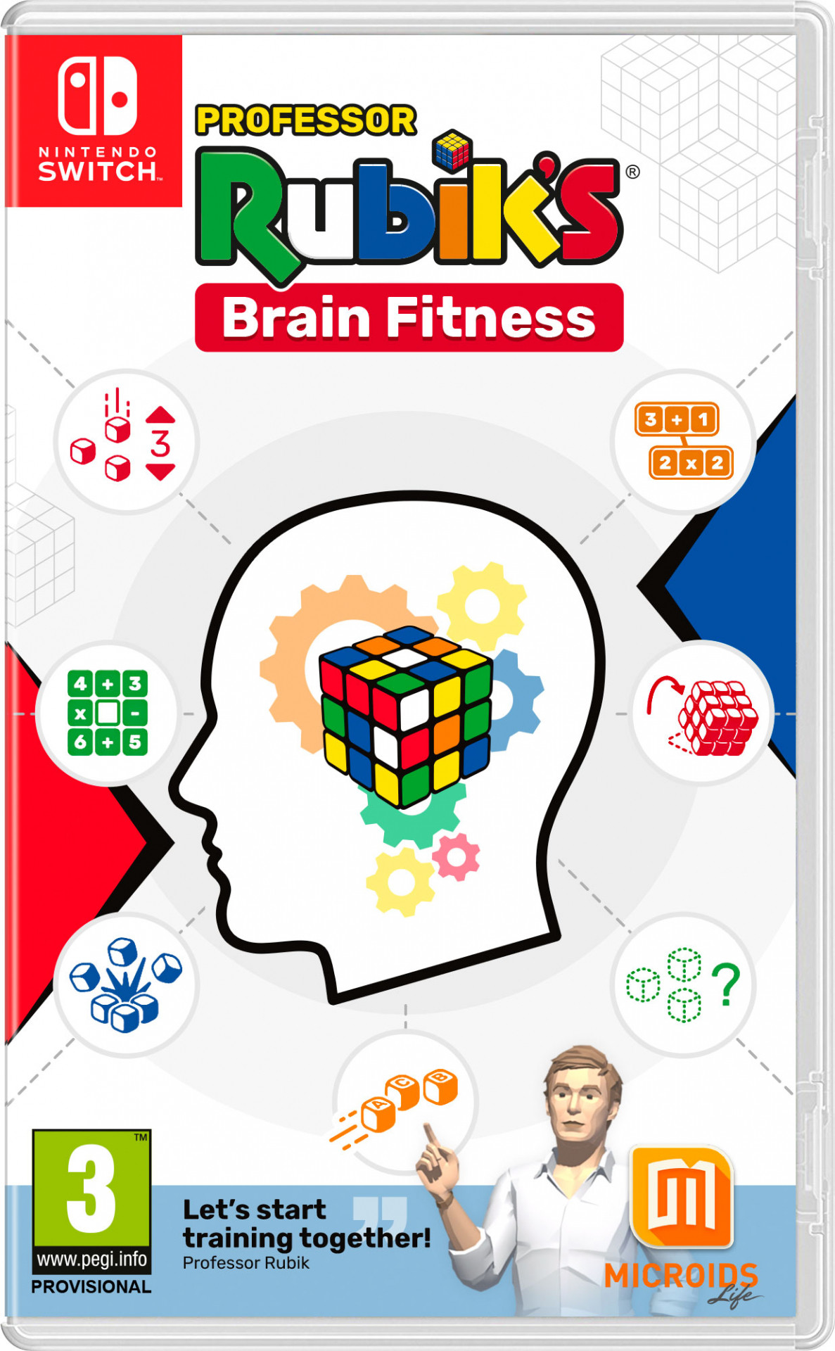 Professor Rubik's Brain Fitness - Nintendo Switch