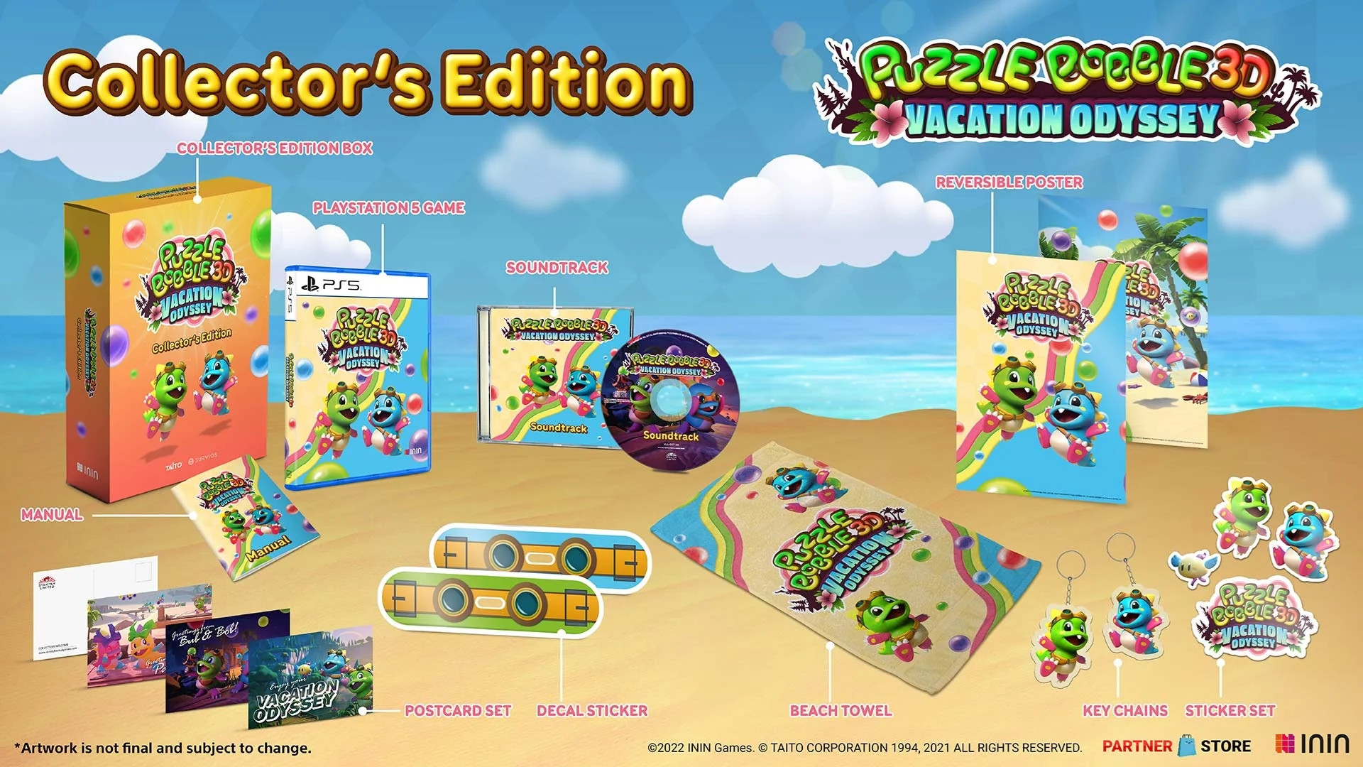 Puzzle Bobble 3D: Vacation Odyssey Collector's Edition - PlayStation 5