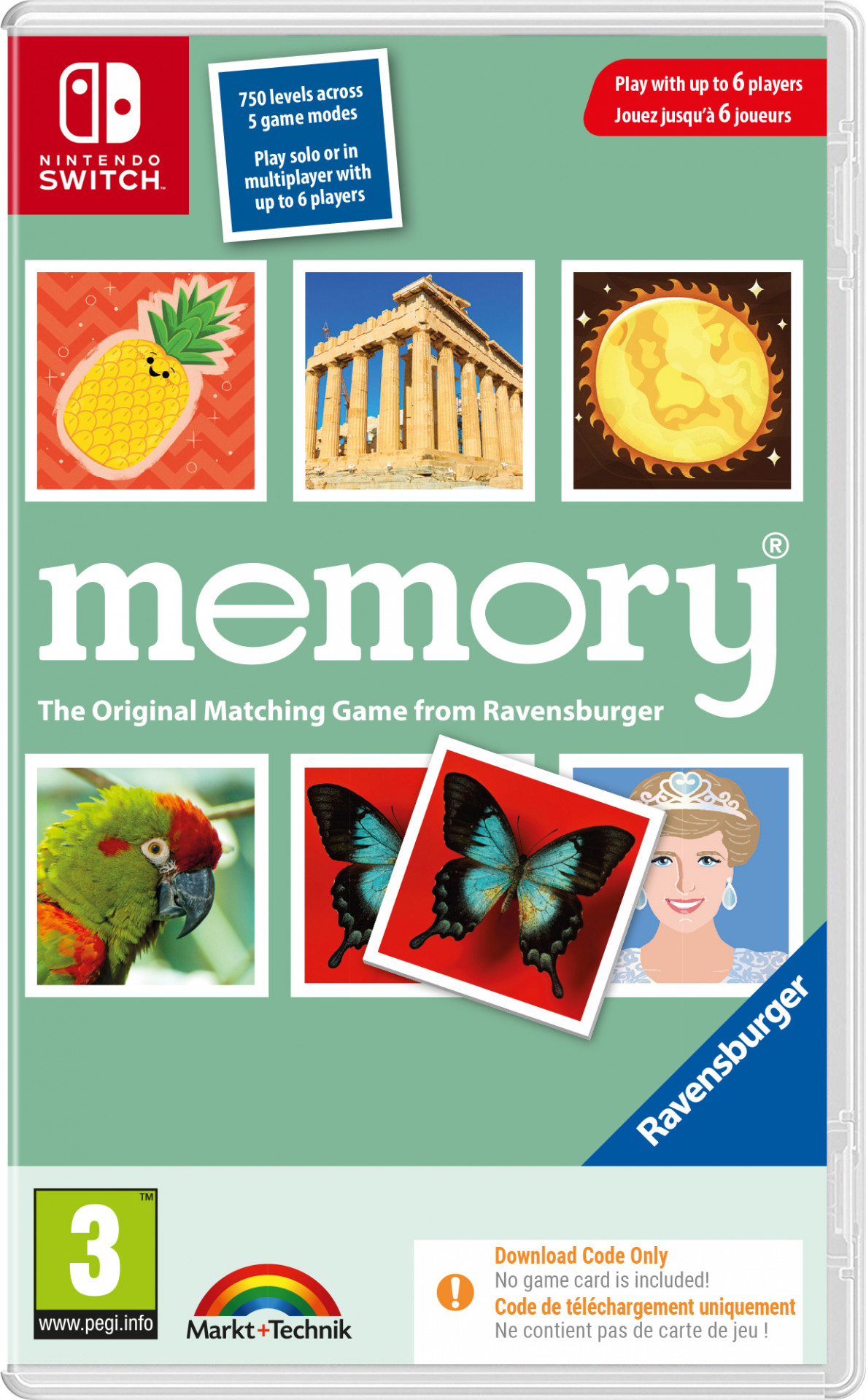 Ravensburger Memory (code in a box) - Nintendo Switch