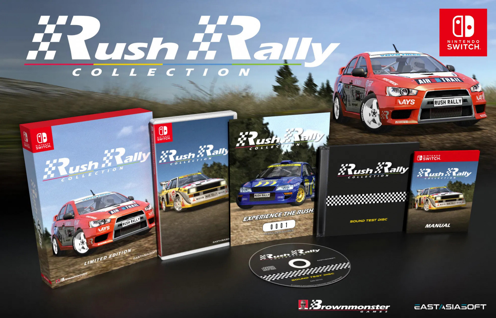 Rush Rally Collection Limited Edition - Nintendo Switch