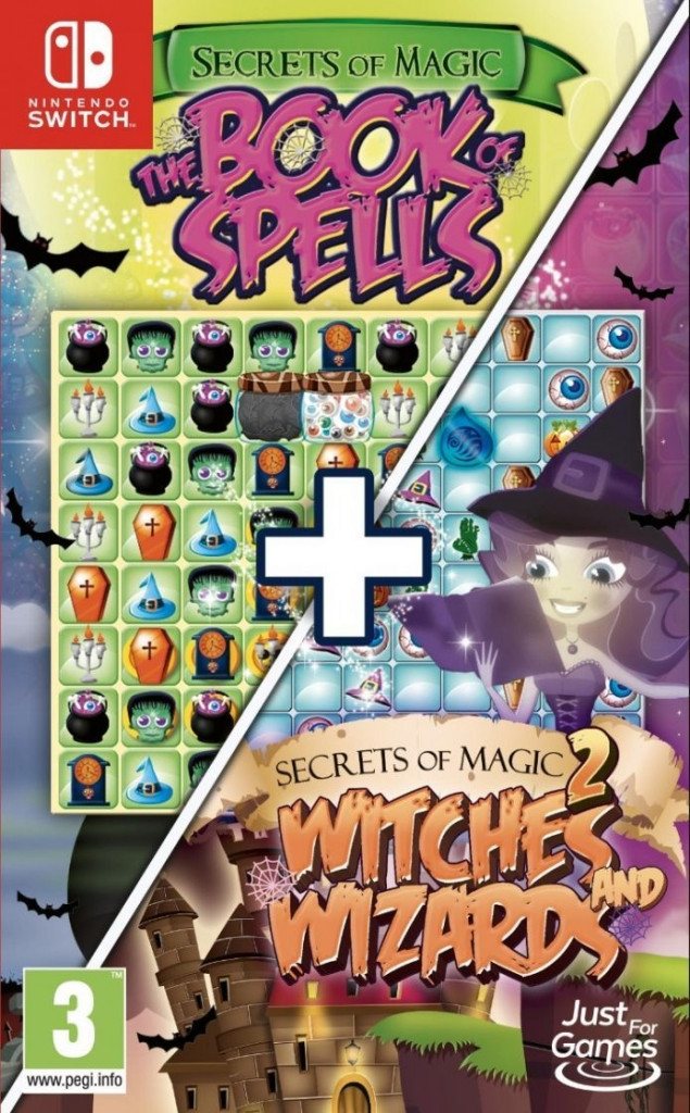 Secrets of Magic 1+2: The Book of Spells + Secrets of Magic 2: Witches and Wizards - Nintendo Switch