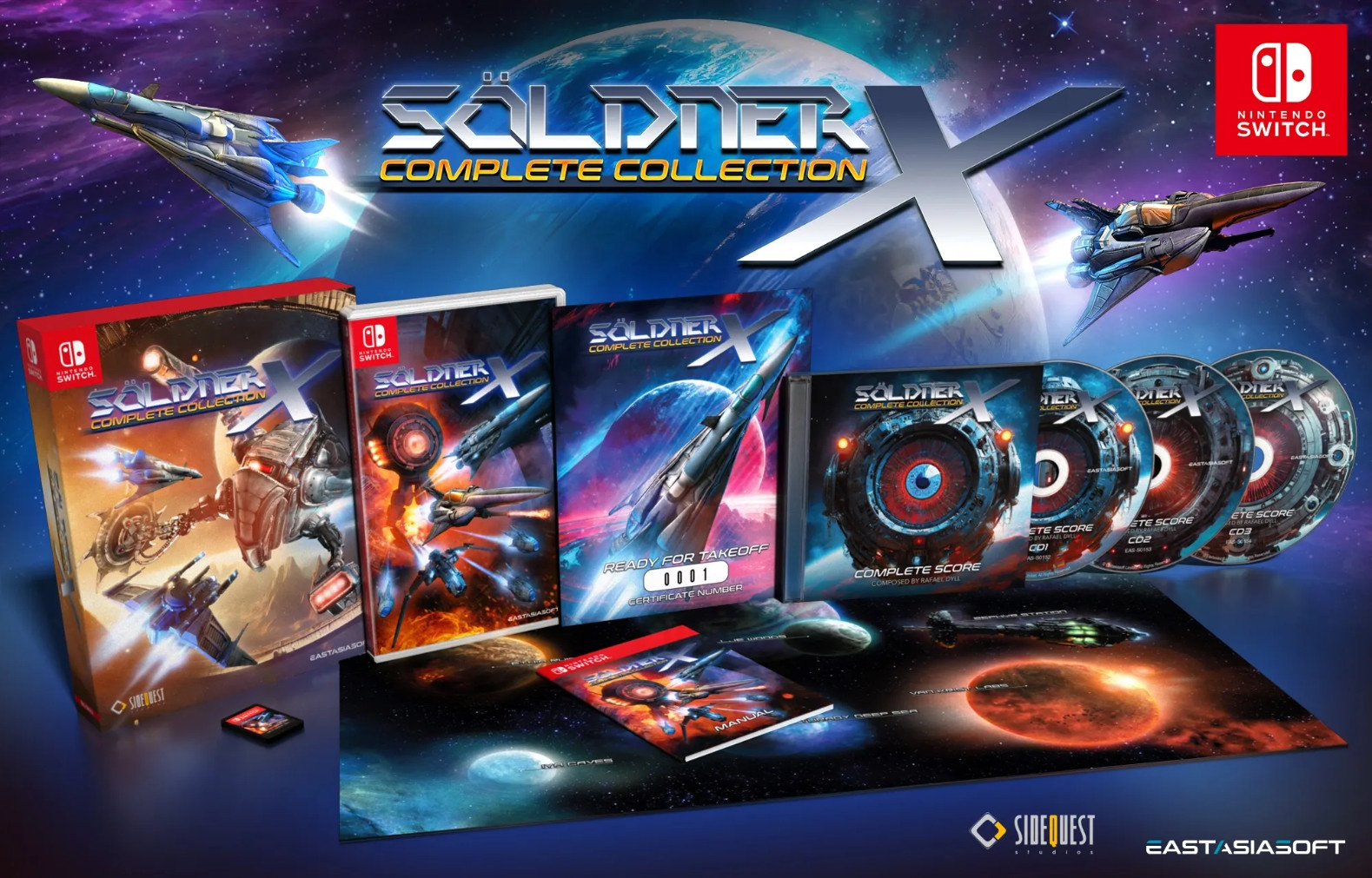 Soldner-X Complete Collection Limited Edition - Nintendo Switch