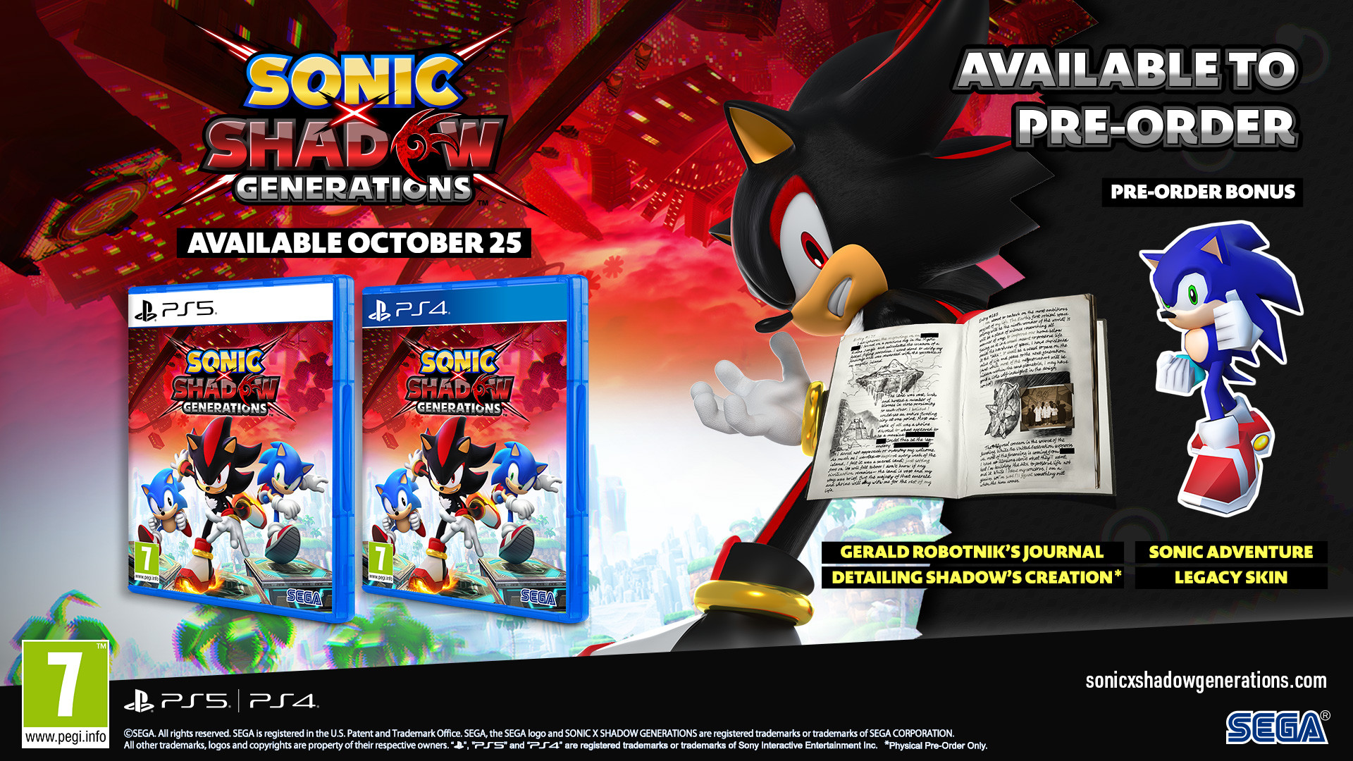 Sonic x Shadow Generations - PlayStation 5