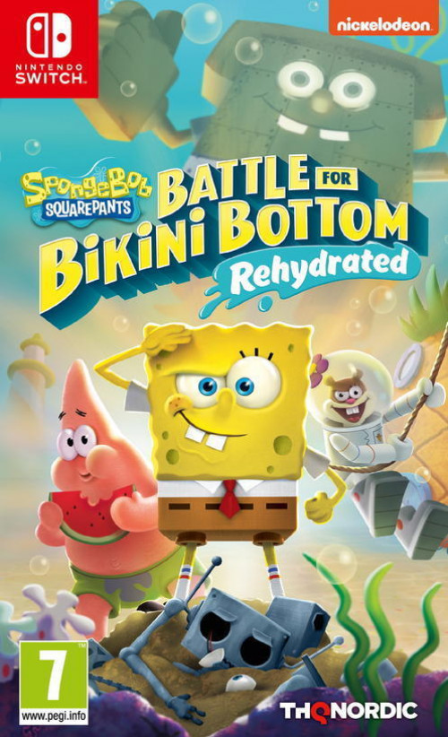 Spongebob Squarepants Battle for Bikini Bottom Rehydrated - Nintendo Switch