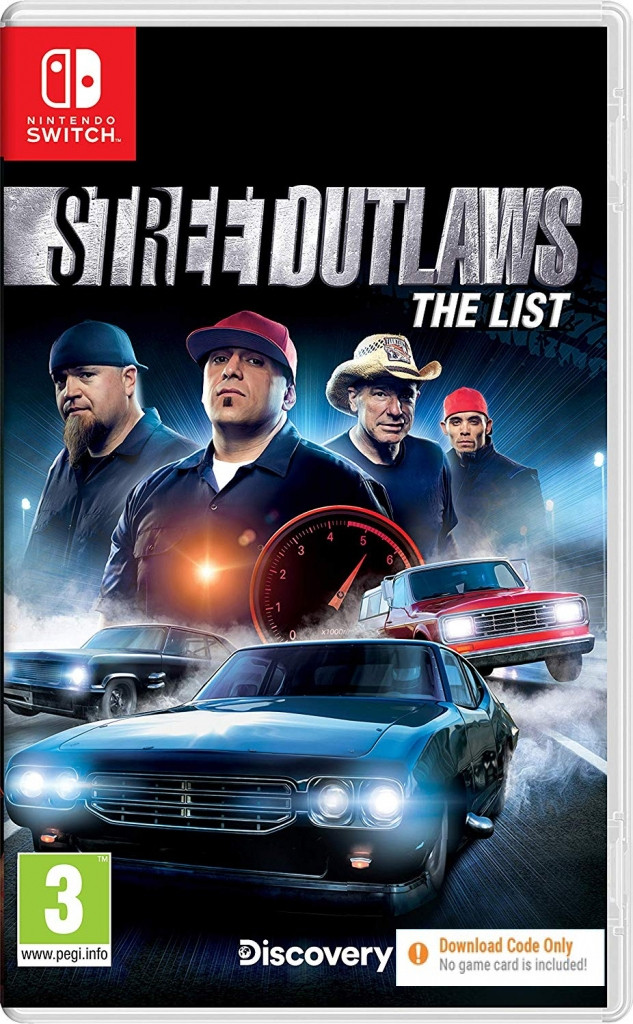 Street Outlaws: The List (Code in a Box) - Nintendo Switch
