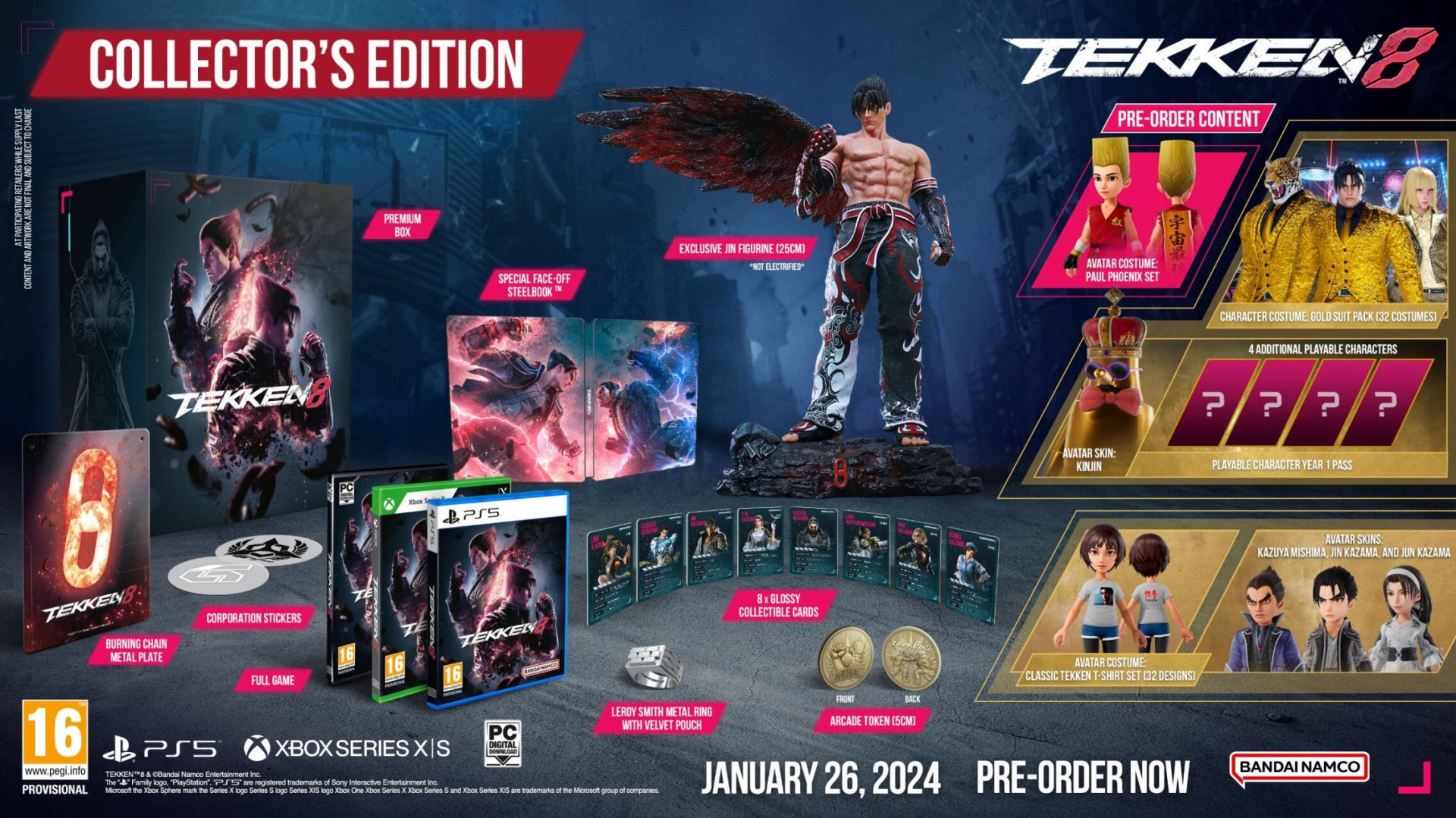 Tekken 8 Collector's Edition - PlayStation 5