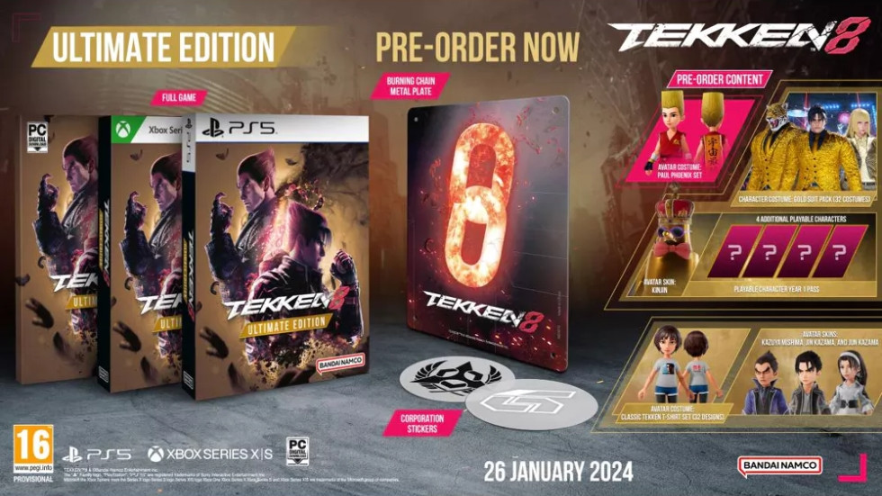 Tekken 8 Ultimate Edition - PlayStation 5