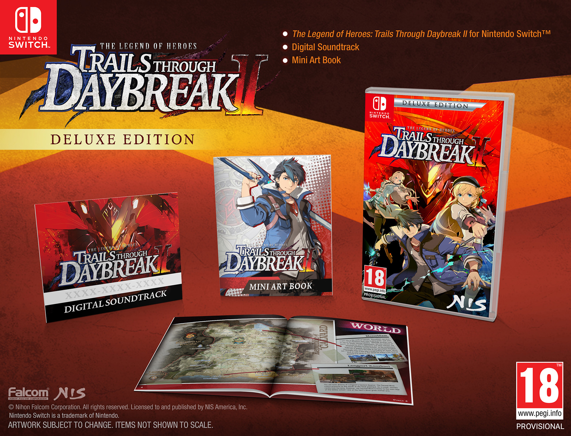 The Legend of Heroes Trails Through Daybreak II Deluxe Edition