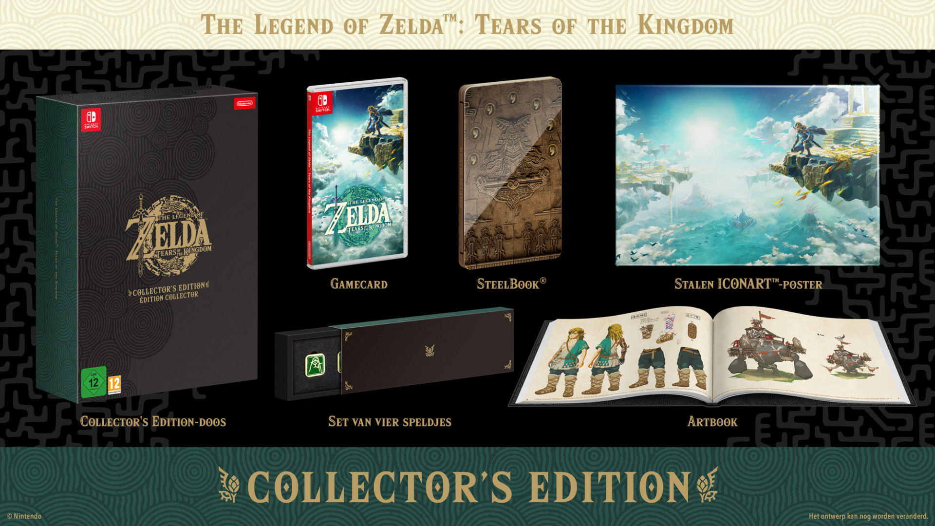 The Legend of Zelda Tears of the Kingdom Collector's Edition - Nintendo Switch