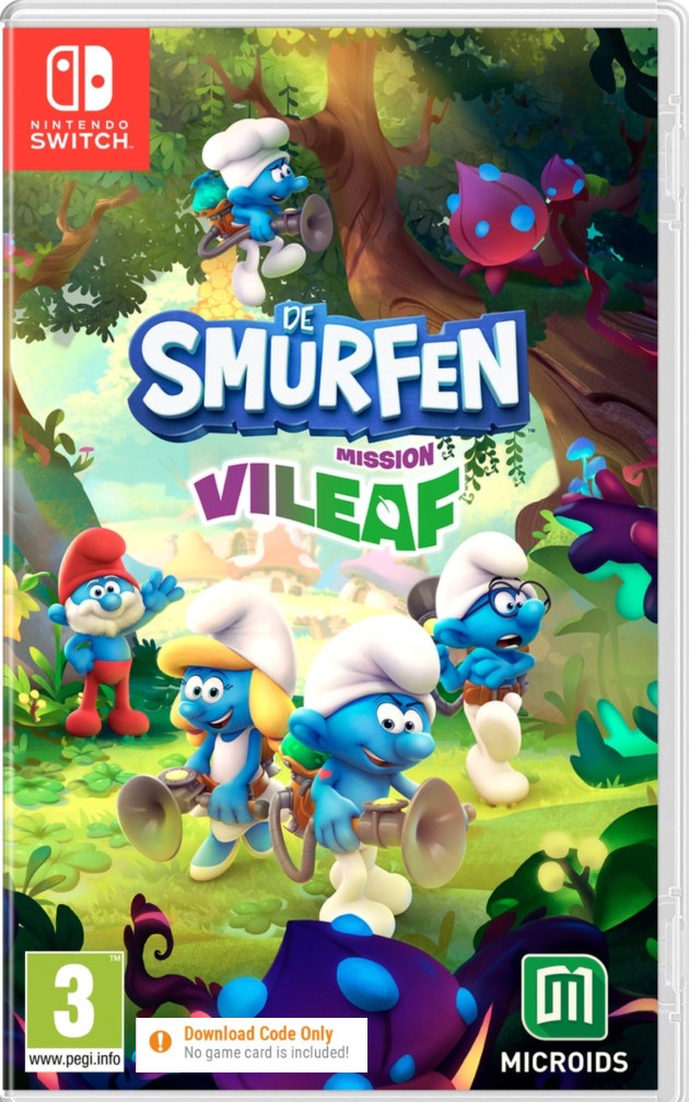 The Smurfs - Mission Vileaf (Code in a Box) - Nintendo Switch
