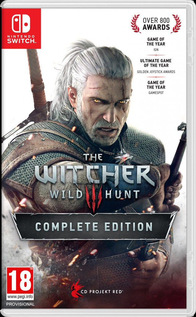 The Witcher 3 Wild Hunt Complete Edition (incl. Map + Stickers) - Nintendo Switch