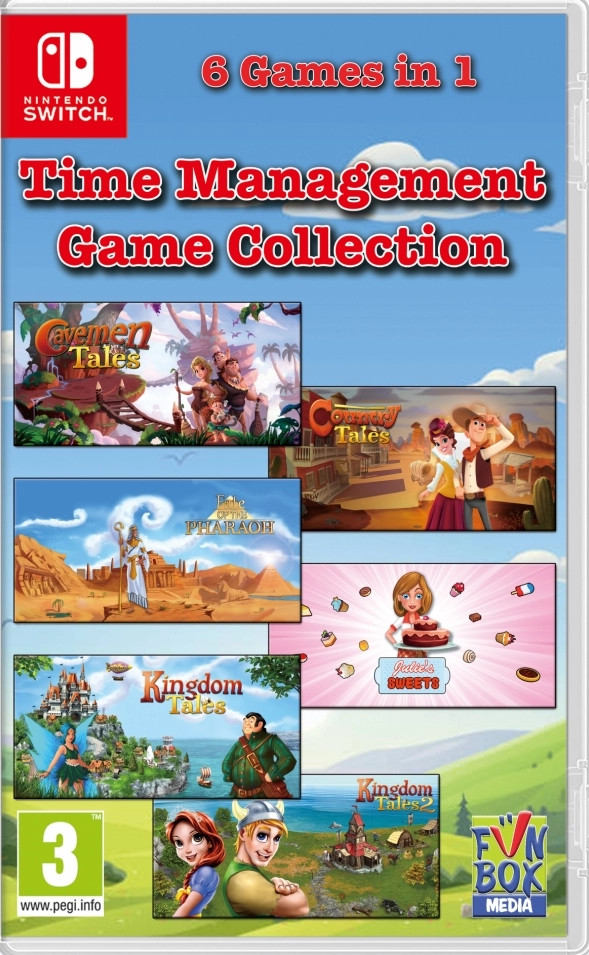Time Management Game Collection 6 in 1 - Nintendo Switch