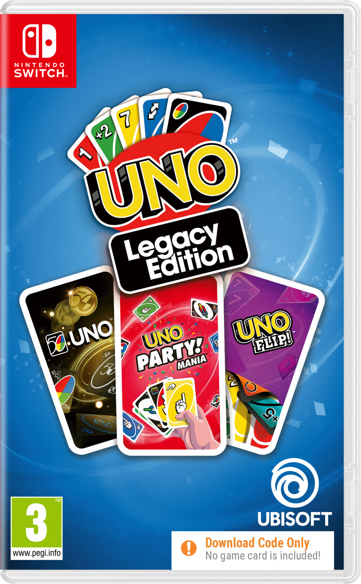 Uno Legacy Edition (code in a box) - Nintendo Switch